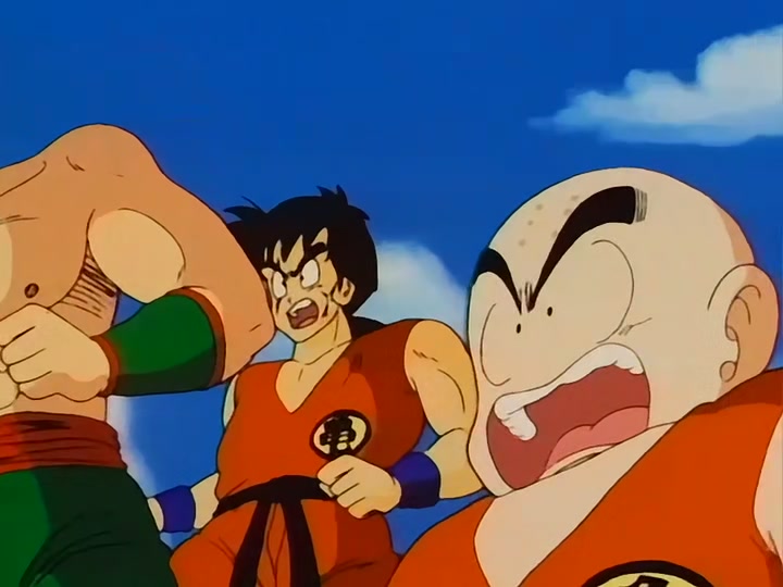 Dragon Ball Ep 147: Goku Hangs On @ 00:19:35