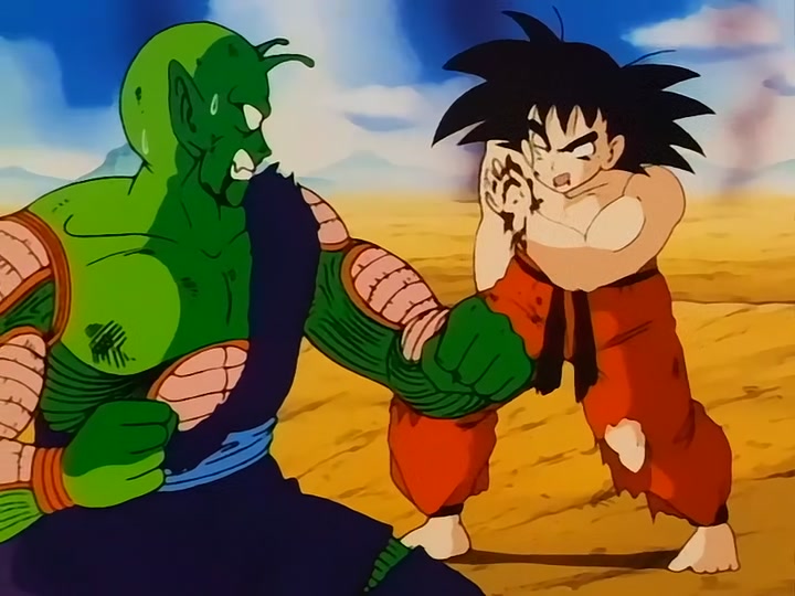 Dragon Ball Ep 147: Goku Hangs On @ 00:20:11
