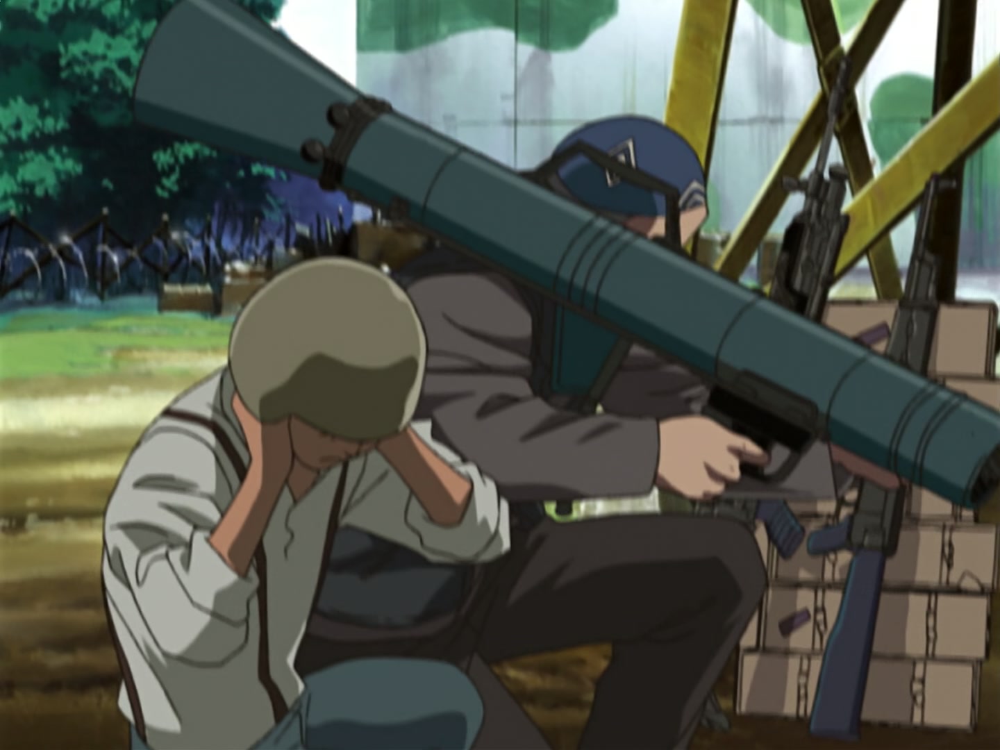 Full Metal Panic! Ep 9: Dangerous Safe House @ 00:03:48