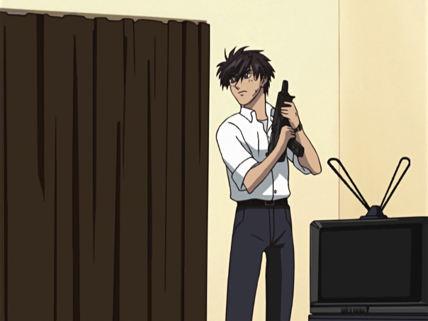 Full Metal Panic! Ep 10: Run, Running, Ran @ 00:06:53