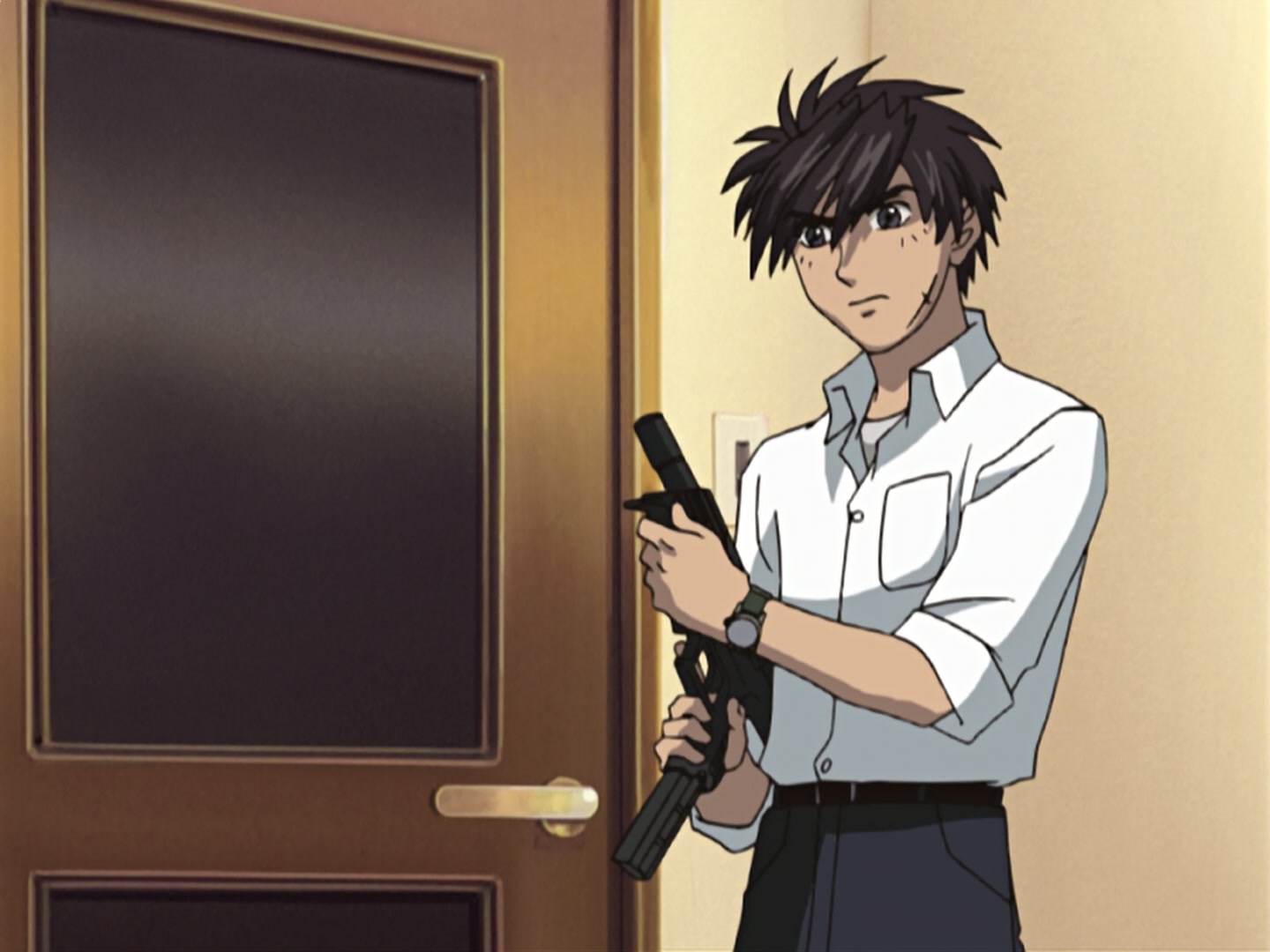 Full Metal Panic! Ep 10: Run, Running, Ran @ 00:07:54