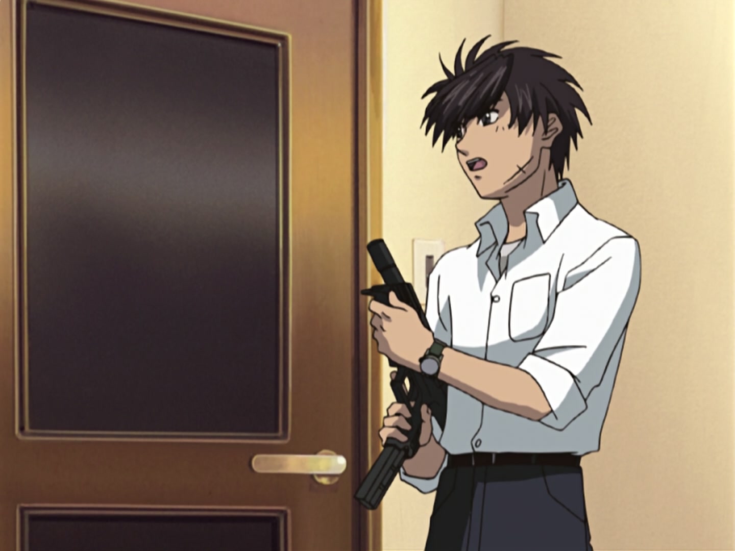 Full Metal Panic! Ep 10: Run, Running, Ran @ 00:07:57