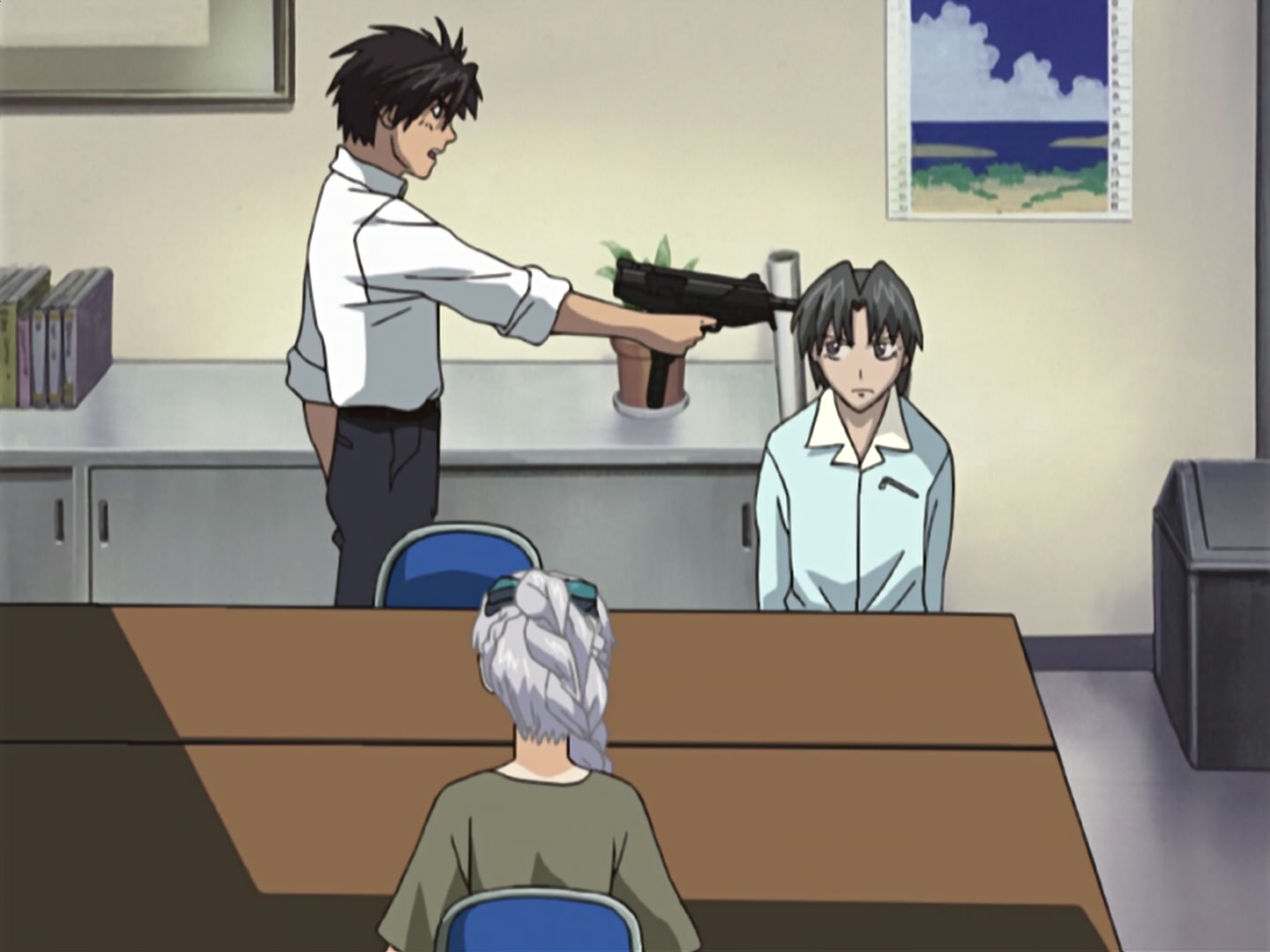 Full Metal Panic! Ep 10: Run, Running, Ran @ 00:10:33