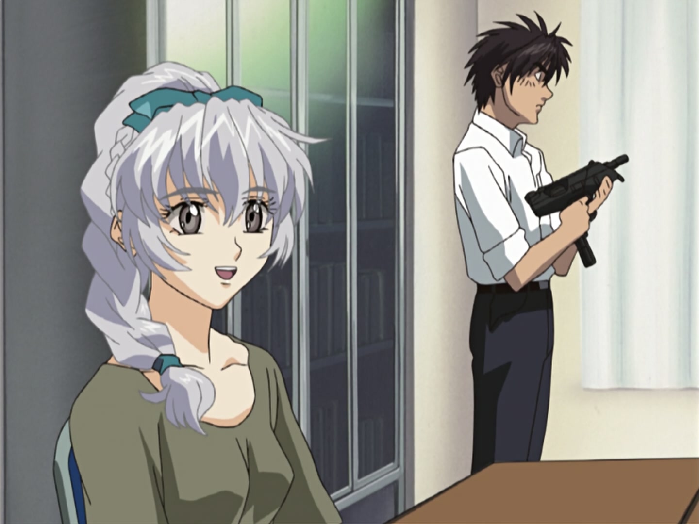 Full Metal Panic! Ep 10: Run, Running, Ran @ 00:11:17