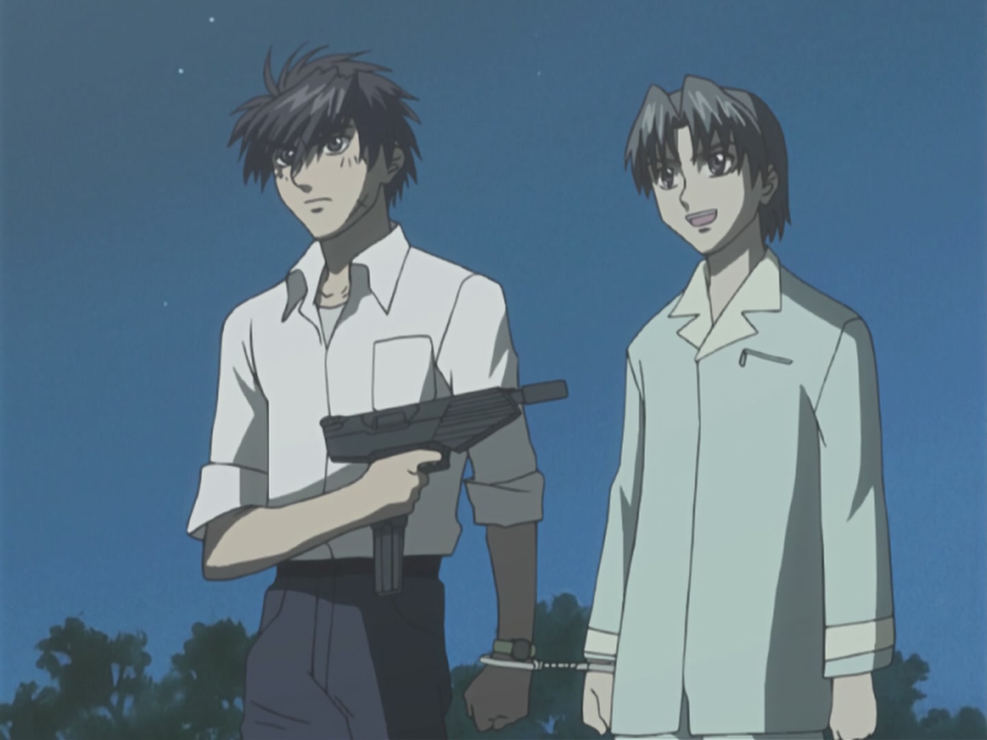 Full Metal Panic! Ep 10: Run, Running, Ran @ 00:18:34