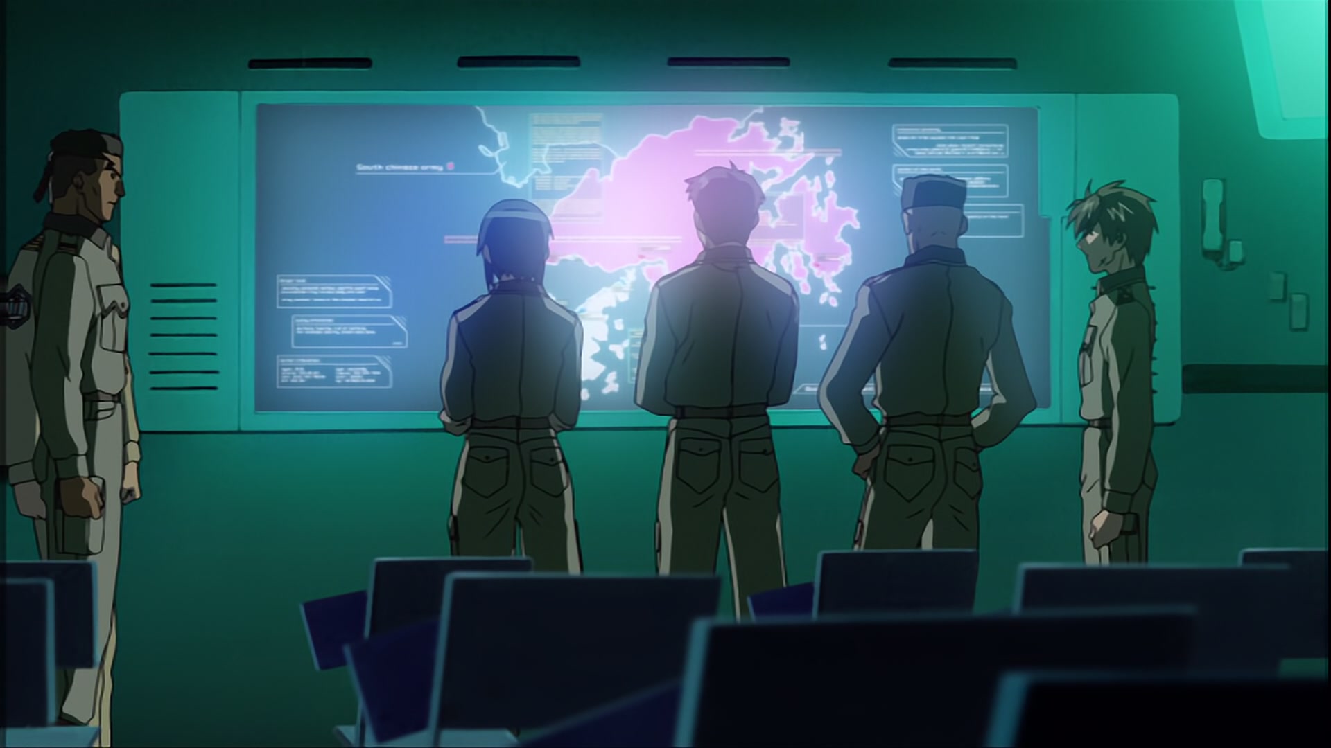 Full Metal Panic! The Second Raid Ep 10: Hong Kong in Two @ 00:08:14