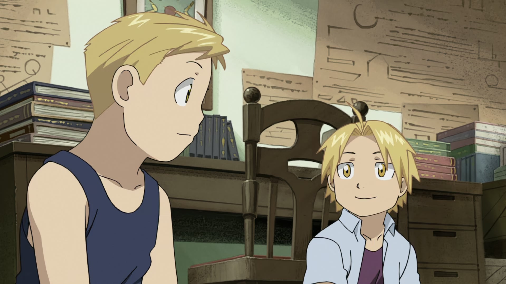 Fullmetal Alchemist: Brotherhood Ep 2: The First Day @ 00:03:41