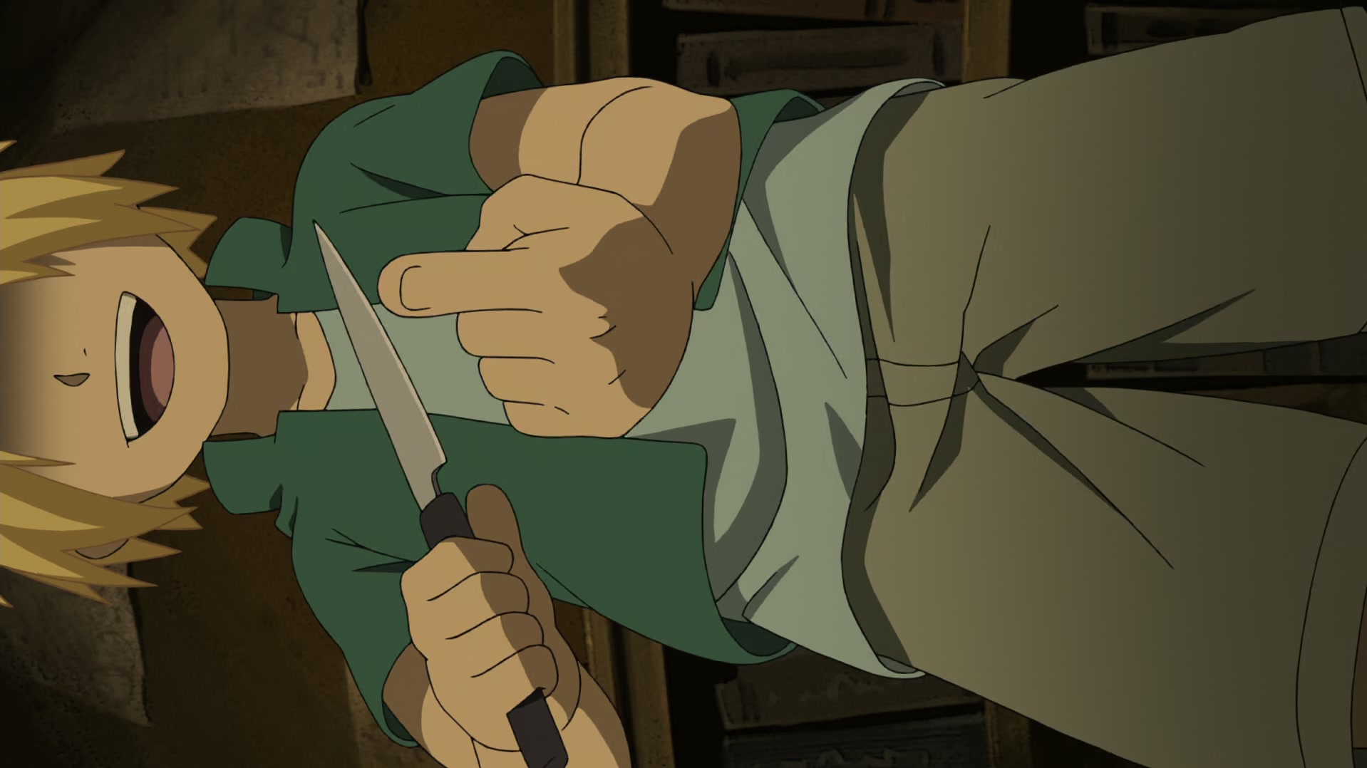 Fullmetal Alchemist: Brotherhood Ep 2: The First Day @ 00:07:32
