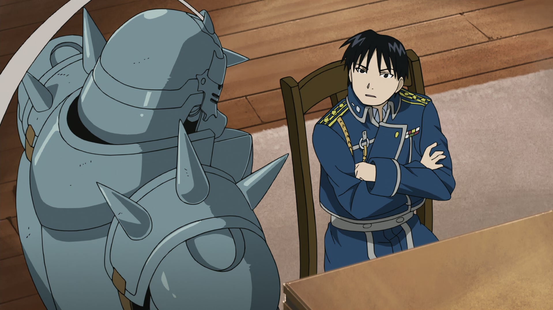 Fullmetal Alchemist: Brotherhood Ep 2: The First Day @ 00:14:29