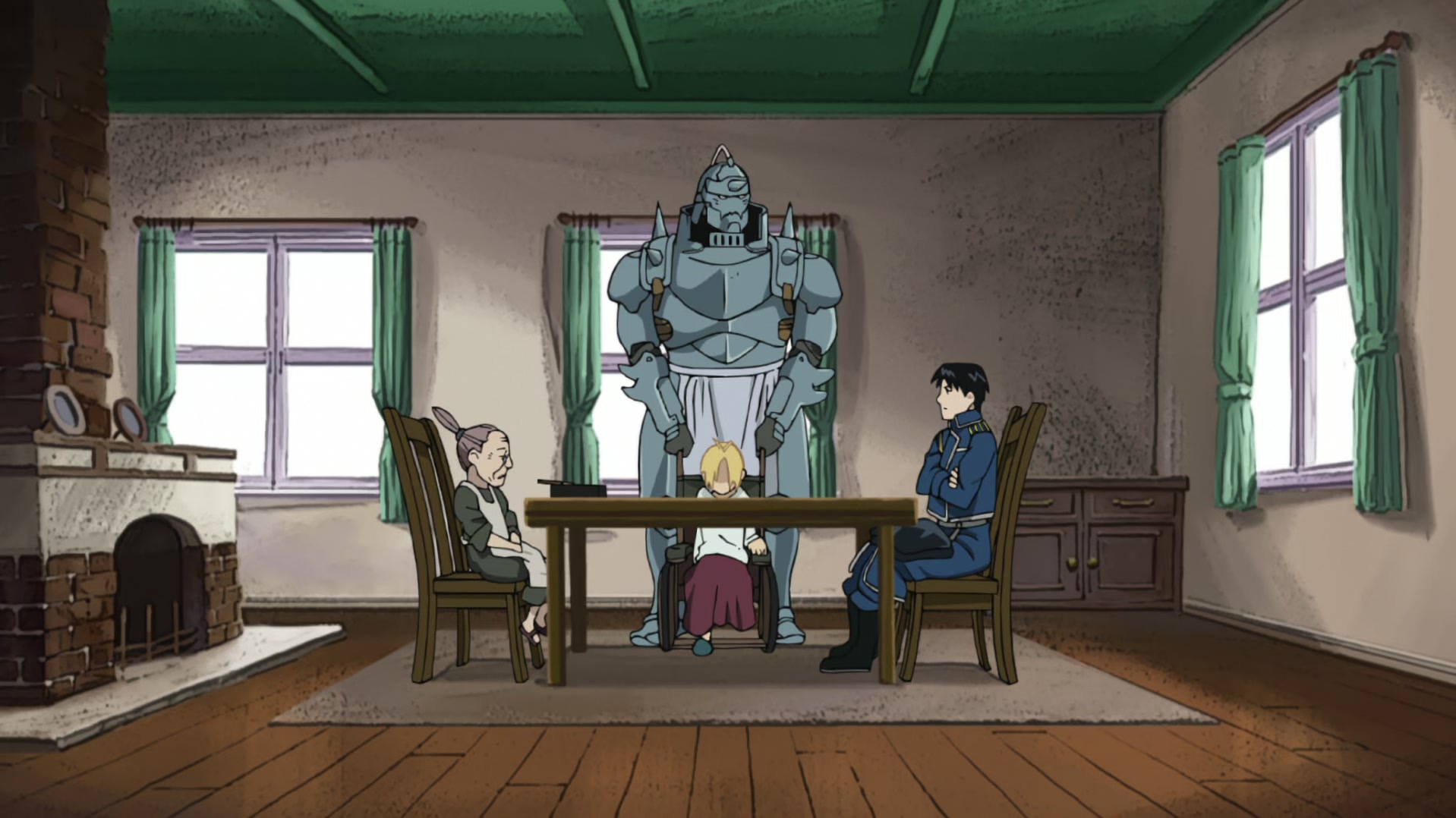 Fullmetal Alchemist: Brotherhood Ep 2: The First Day @ 00:15:09