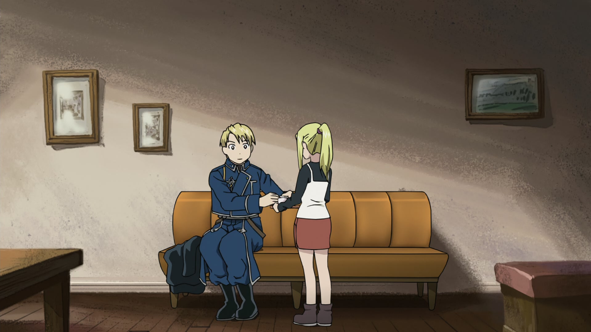 Fullmetal Alchemist: Brotherhood Ep 2: The First Day @ 00:15:19