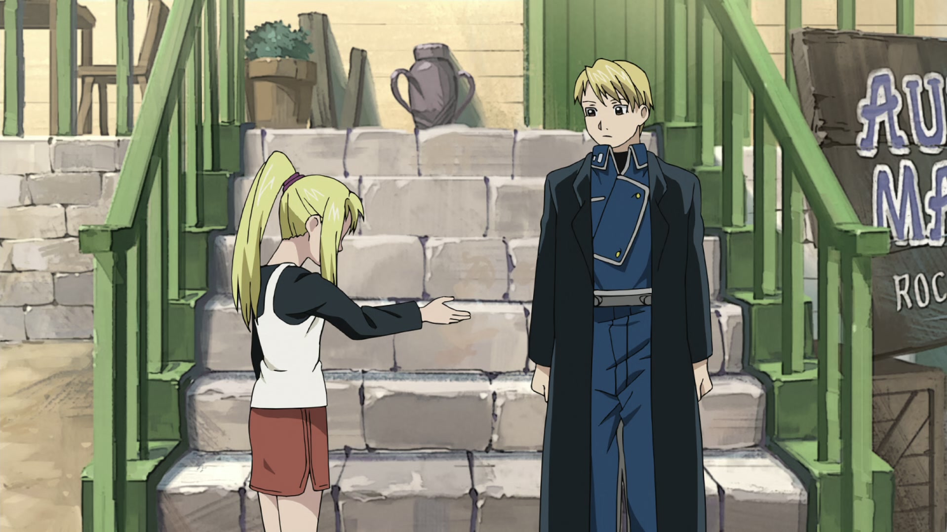 Fullmetal Alchemist: Brotherhood Ep 2: The First Day @ 00:17:01