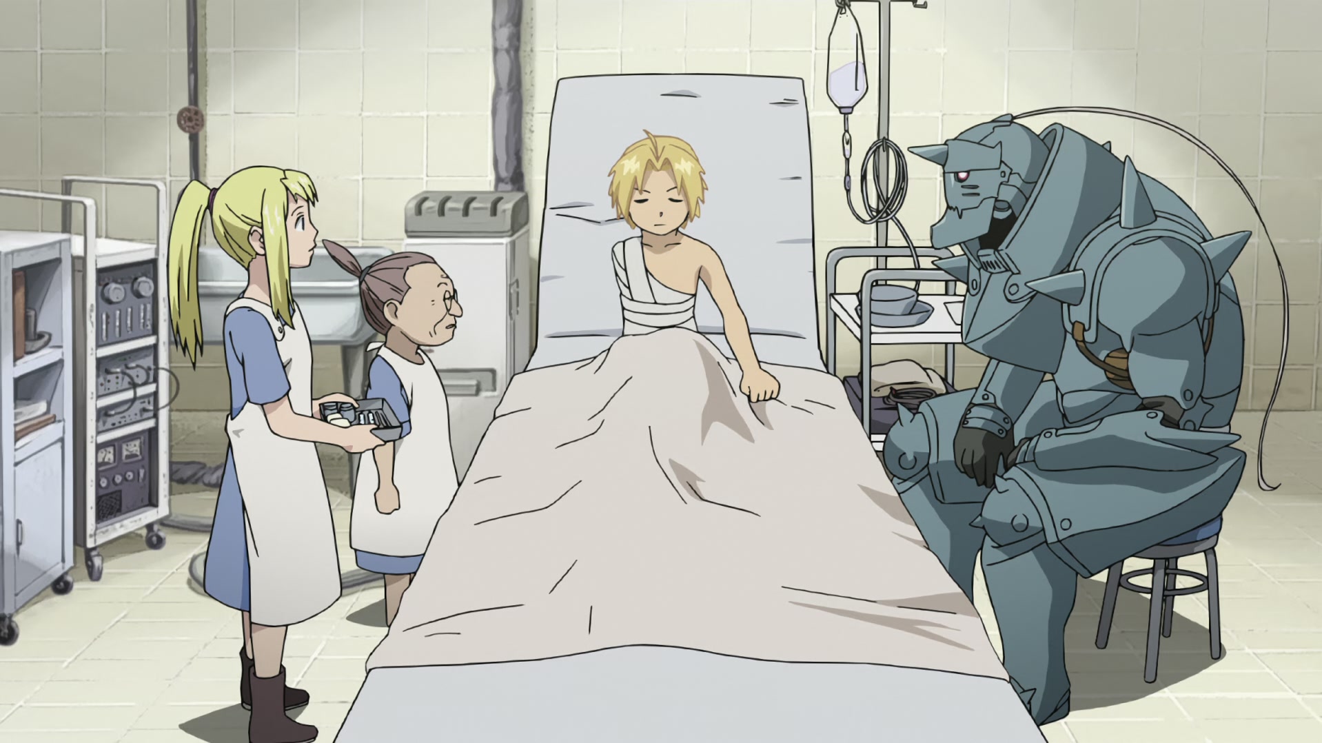 Fullmetal Alchemist: Brotherhood Ep 2: The First Day @ 00:17:38