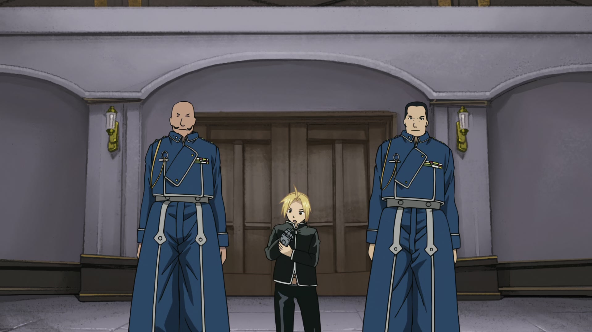 Fullmetal Alchemist: Brotherhood Ep 2: The First Day @ 00:19:30