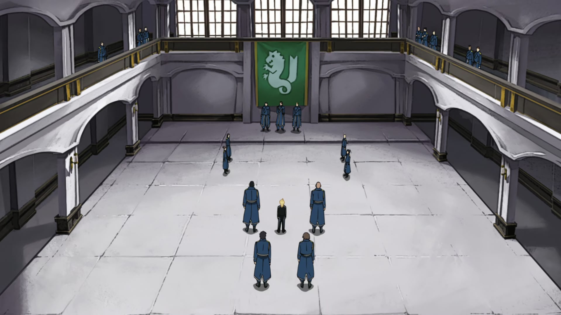 Fullmetal Alchemist: Brotherhood Ep 2: The First Day @ 00:19:47