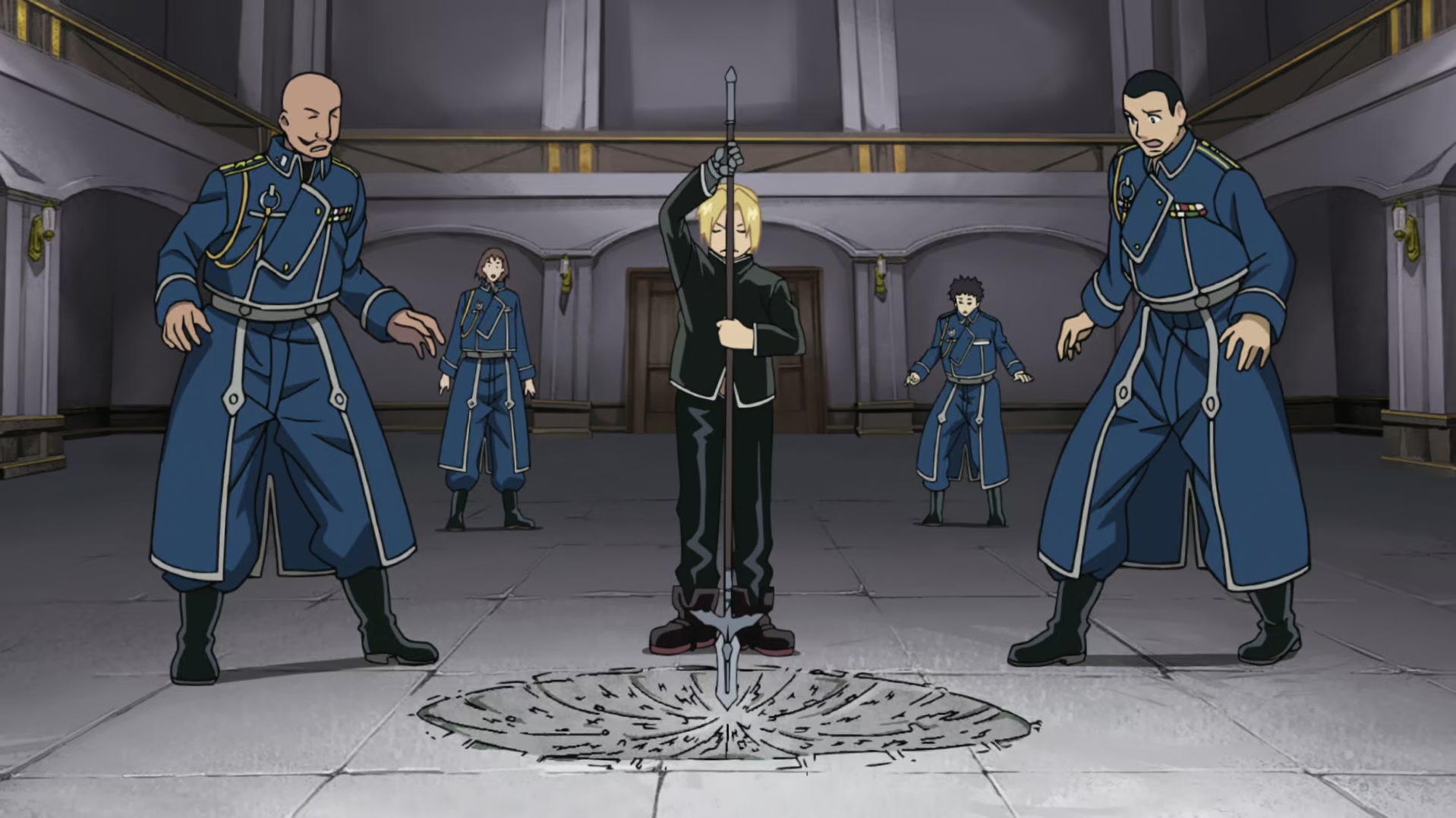 Fullmetal Alchemist: Brotherhood Ep 2: The First Day @ 00:20:11