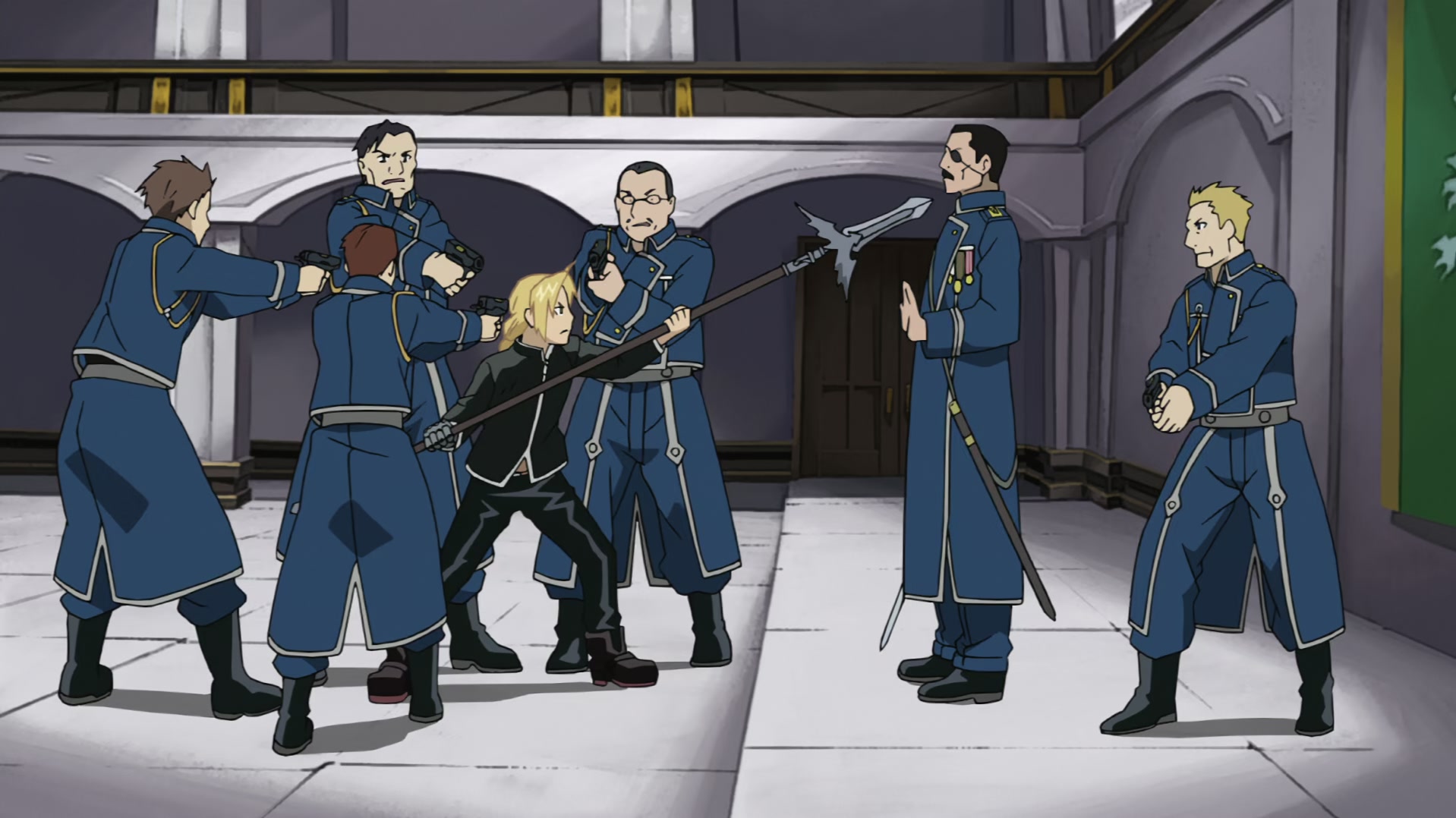 Fullmetal Alchemist: Brotherhood Ep 2: The First Day @ 00:20:21