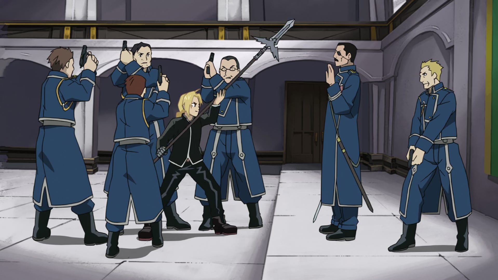 Fullmetal Alchemist: Brotherhood Ep 2: The First Day @ 00:20:35