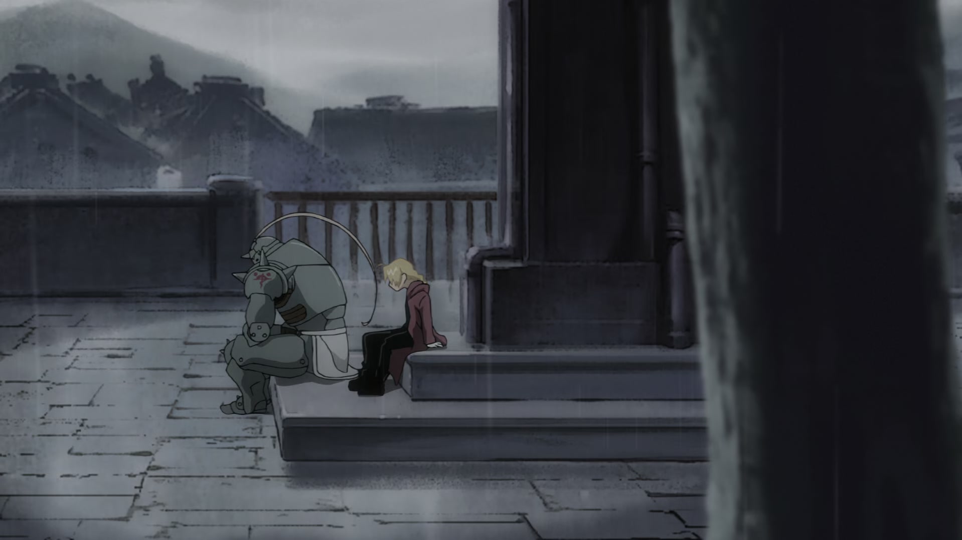 Fullmetal Alchemist: Brotherhood Ep 5: Rain of Sorrows @ 00:08:45