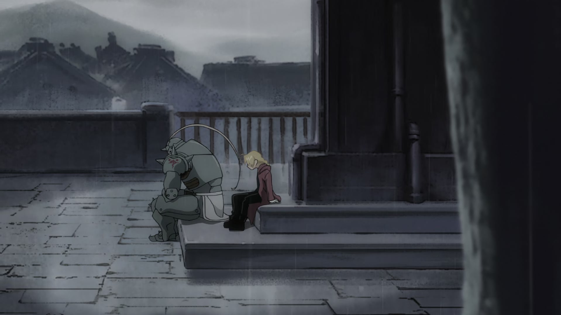 Fullmetal Alchemist: Brotherhood Ep 5: Rain of Sorrows @ 00:08:52