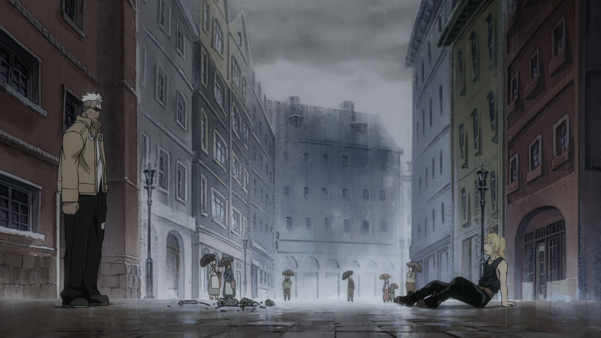 Fullmetal Alchemist: Brotherhood Ep 5: Rain of Sorrows @ 00:13:06