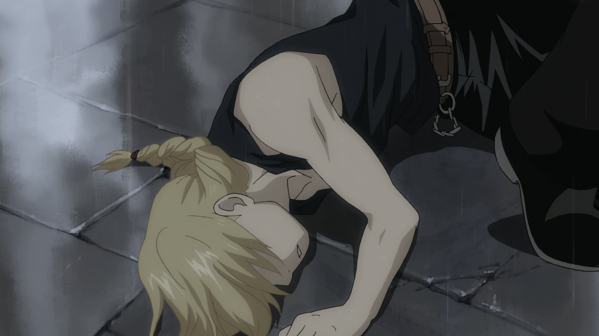 Fullmetal Alchemist: Brotherhood Ep 5: Rain of Sorrows @ 00:14:44