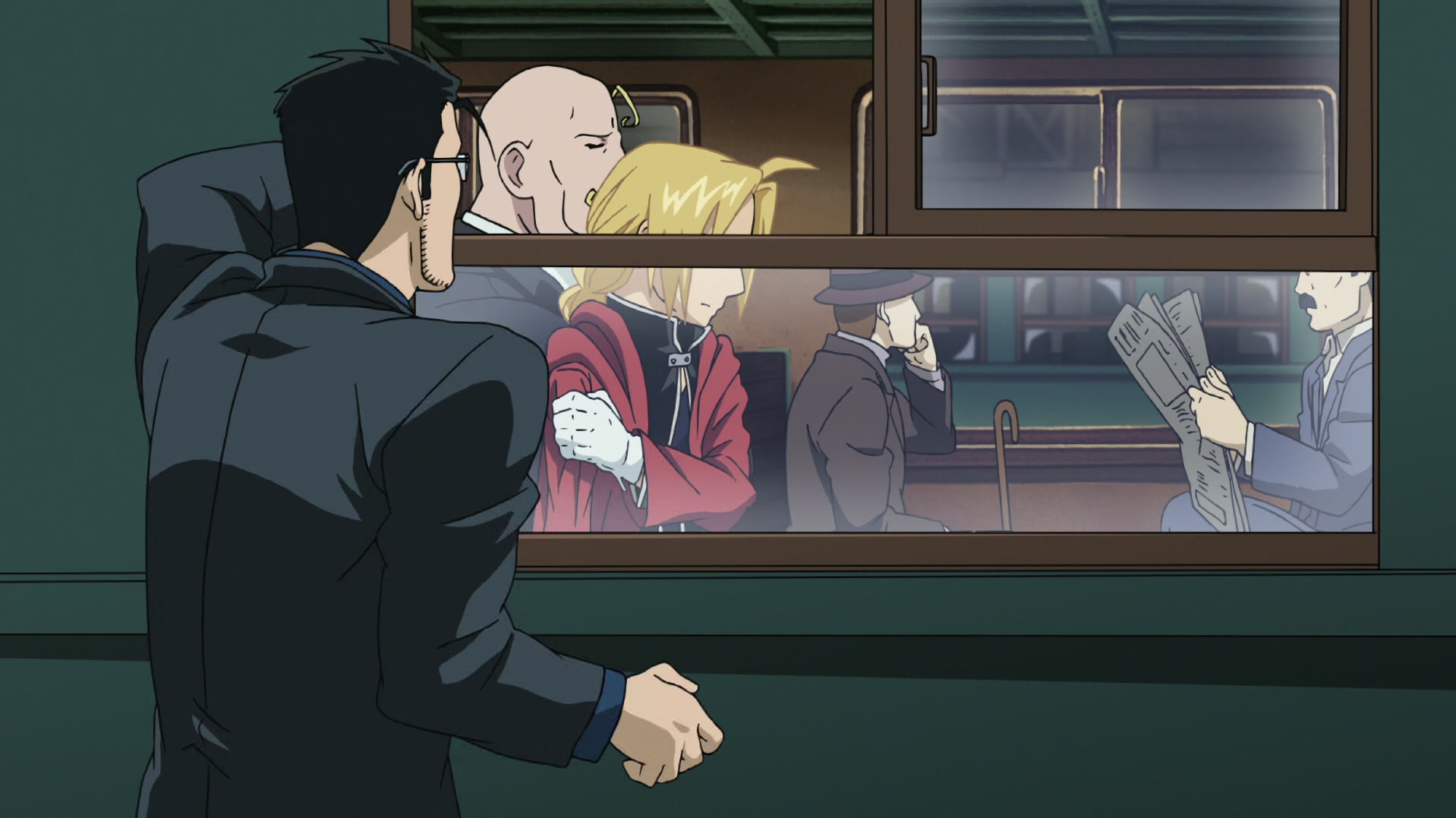 Fullmetal Alchemist: Brotherhood Ep 6: Road of Hope @ 00:03:01