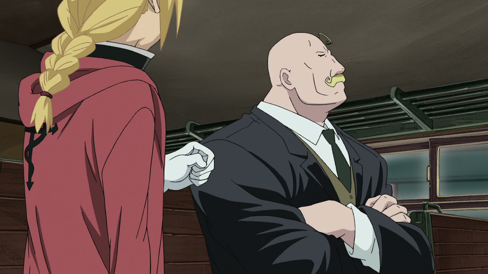 Fullmetal Alchemist: Brotherhood Ep 6: Road of Hope @ 00:03:08
