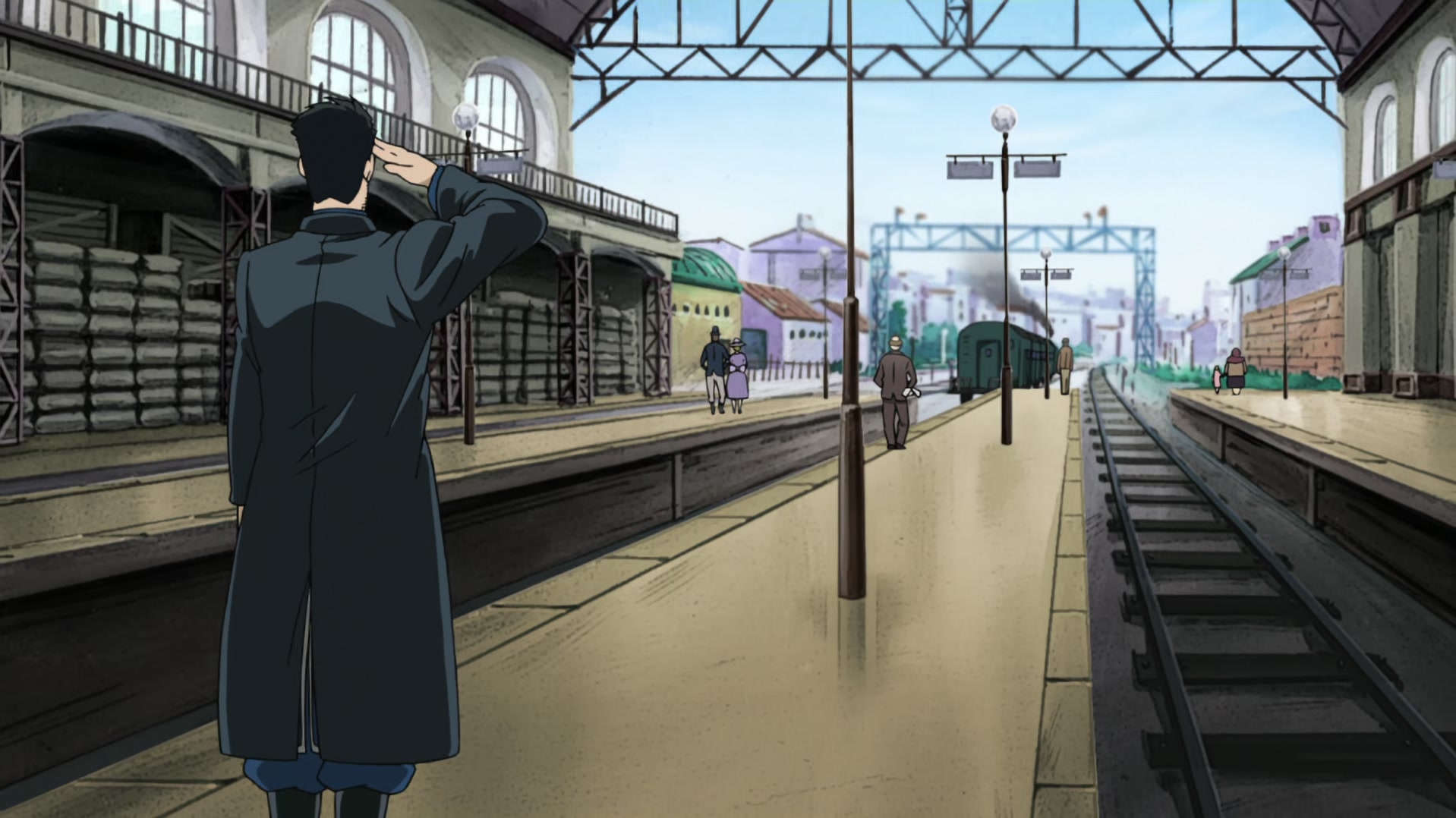 Fullmetal Alchemist: Brotherhood Ep 6: Road of Hope @ 00:03:38