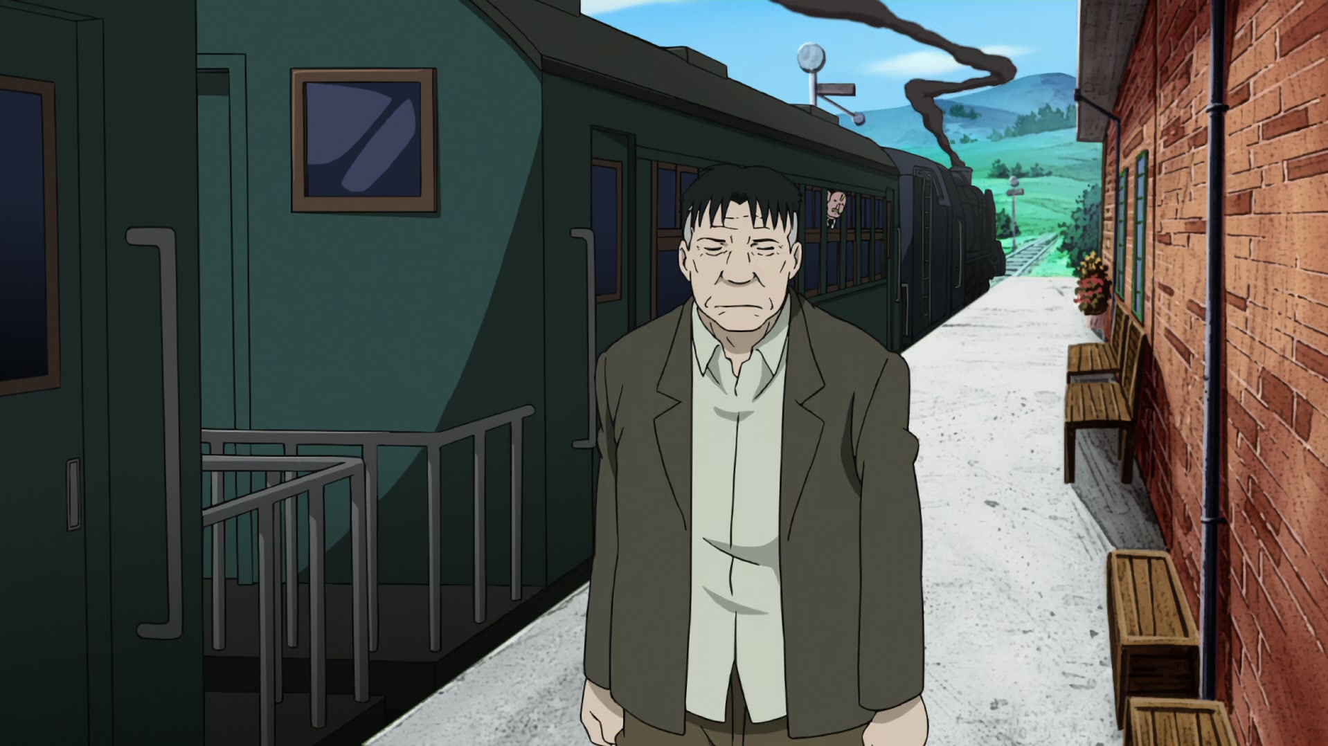 Fullmetal Alchemist: Brotherhood Ep 6: Road of Hope @ 00:04:05