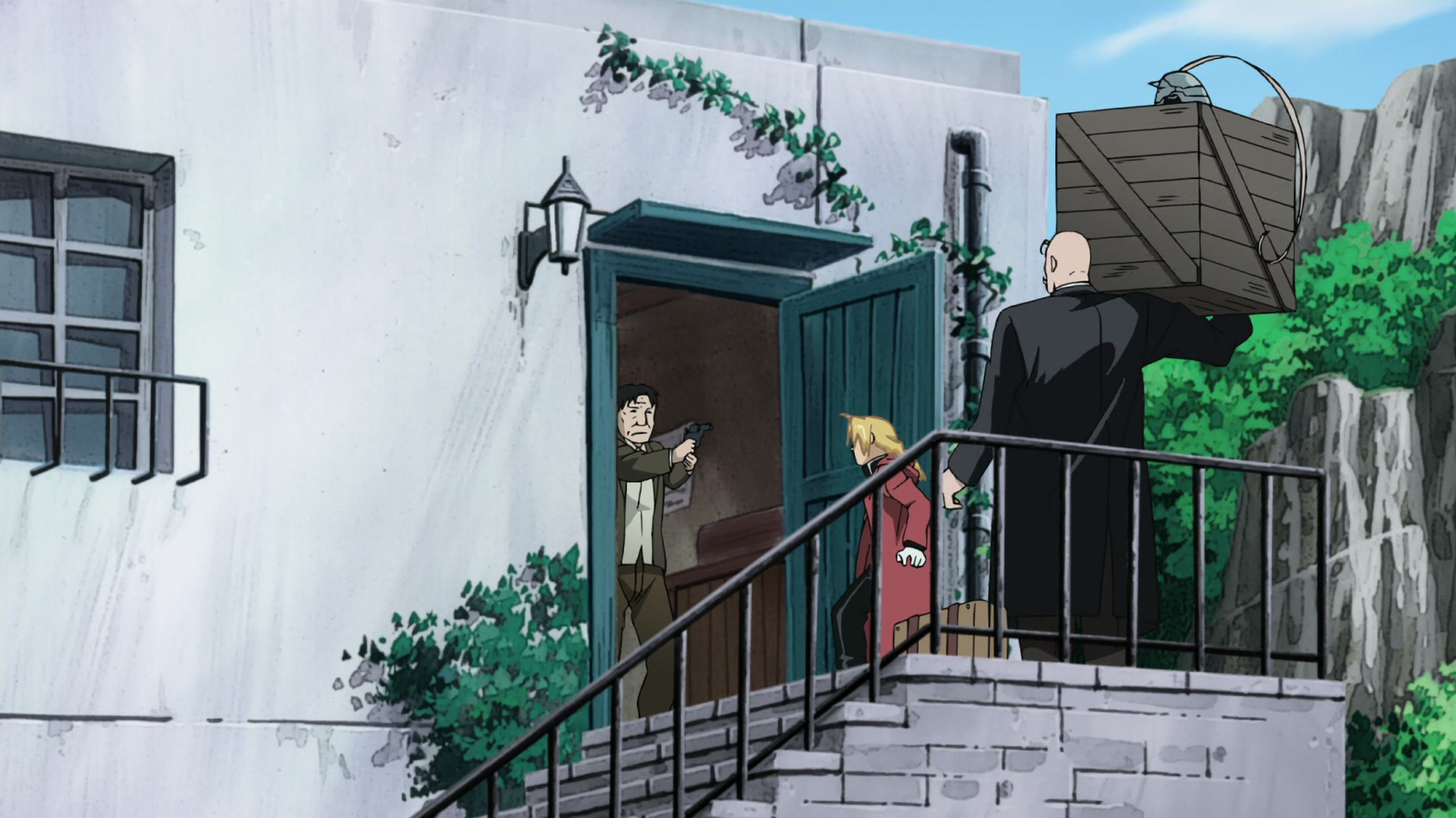Fullmetal Alchemist: Brotherhood Ep 6: Road of Hope @ 00:05:23