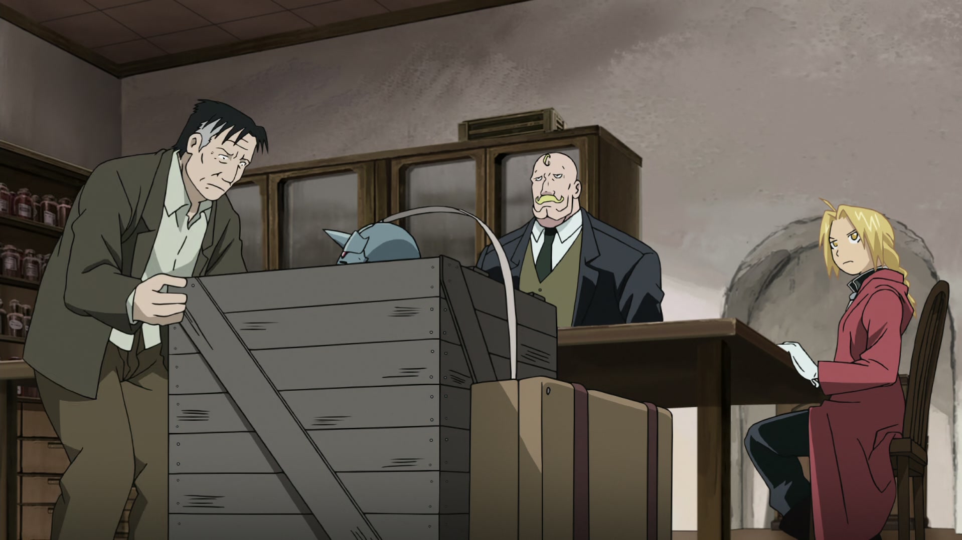 Fullmetal Alchemist: Brotherhood Ep 6: Road of Hope @ 00:08:34