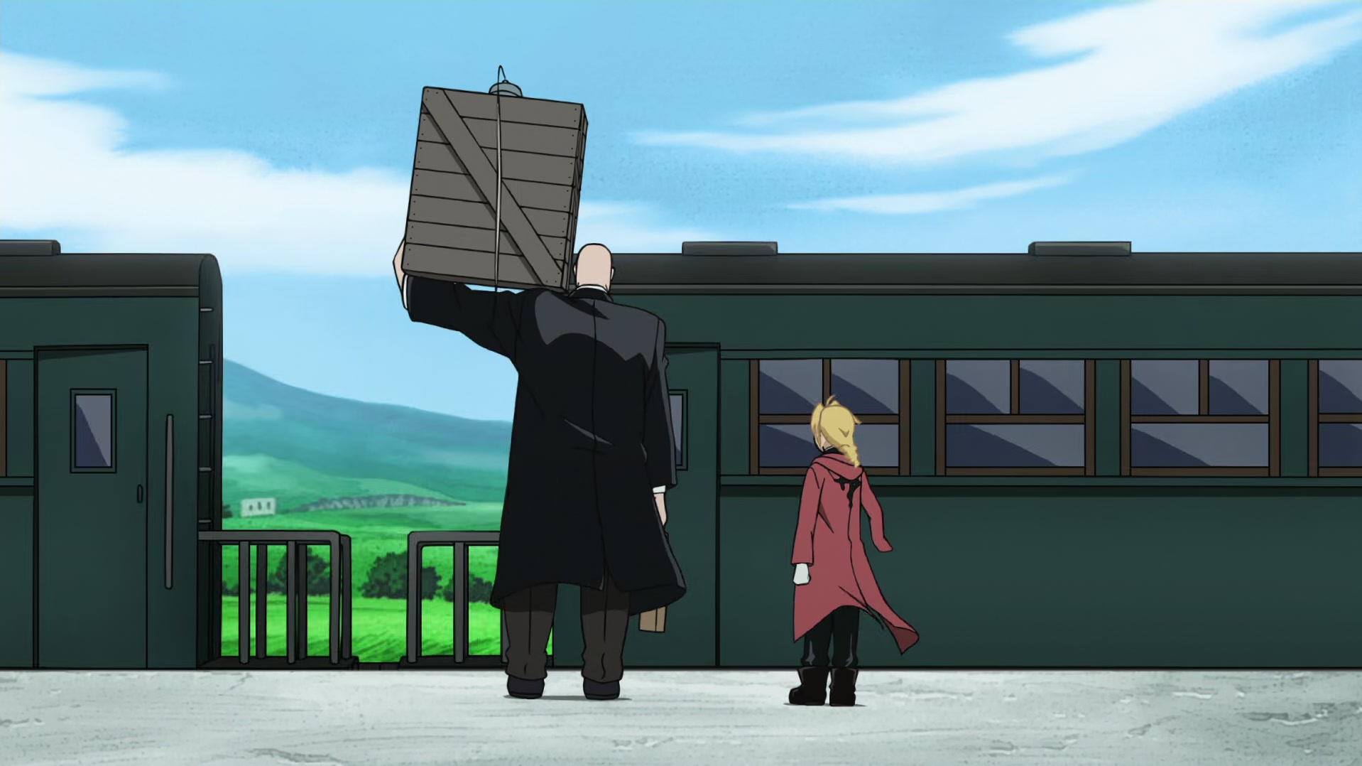 Fullmetal Alchemist: Brotherhood Ep 6: Road of Hope @ 00:09:58