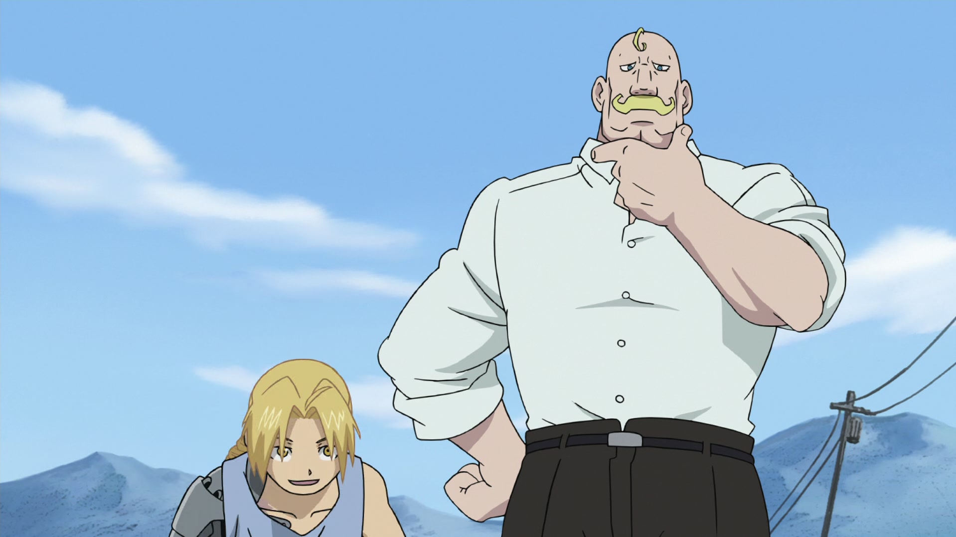 Fullmetal Alchemist: Brotherhood Ep 6: Road of Hope @ 00:19:35