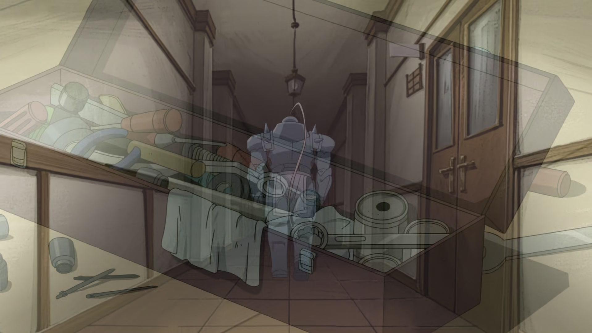 Fullmetal Alchemist: Brotherhood Ep 9: Created Feelings @ 00:08:33