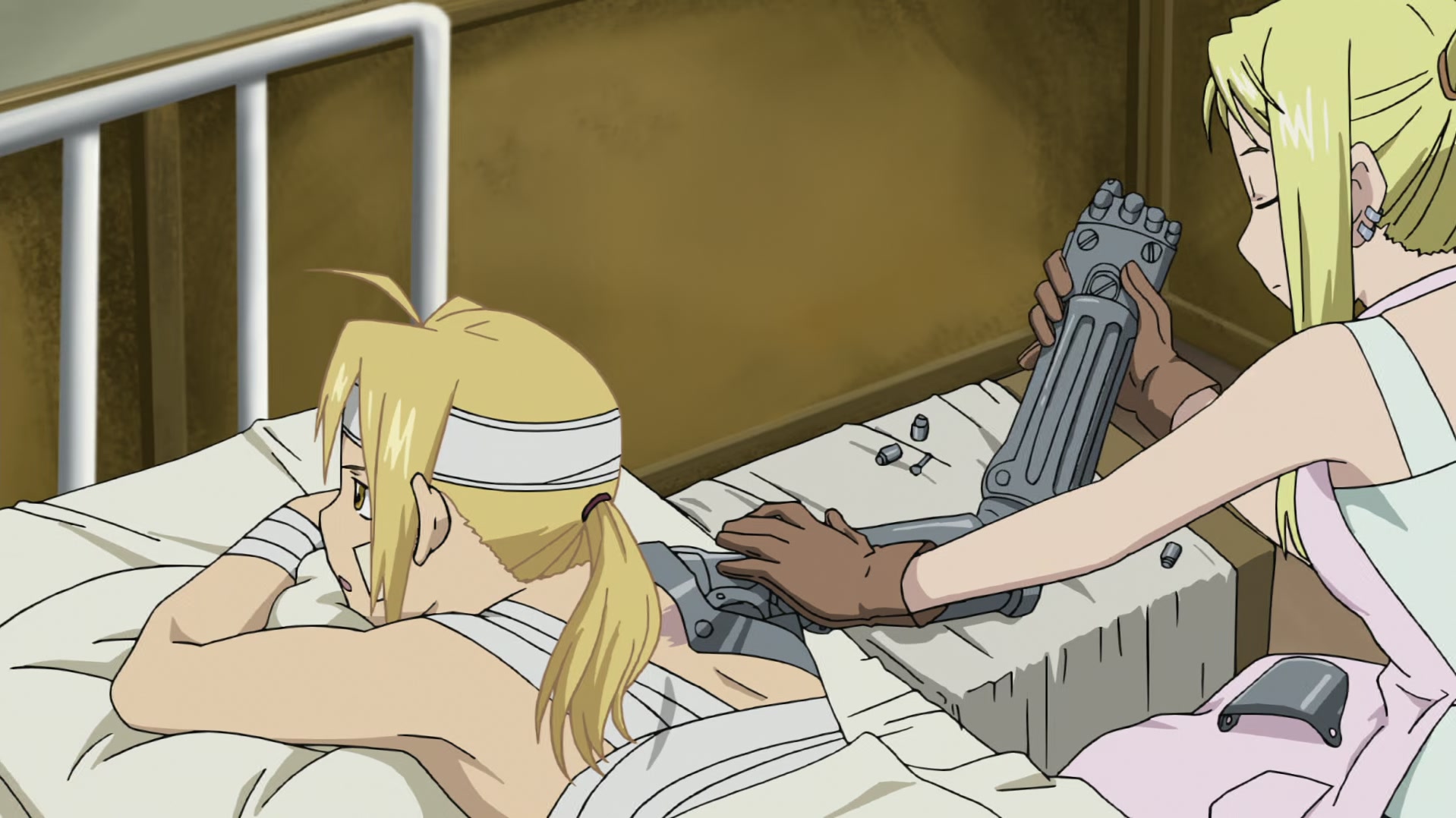 Fullmetal Alchemist: Brotherhood Ep 9: Created Feelings @ 00:08:40