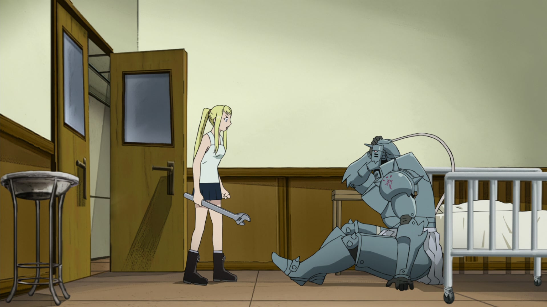 Fullmetal Alchemist: Brotherhood Ep 9: Created Feelings @ 00:16:44