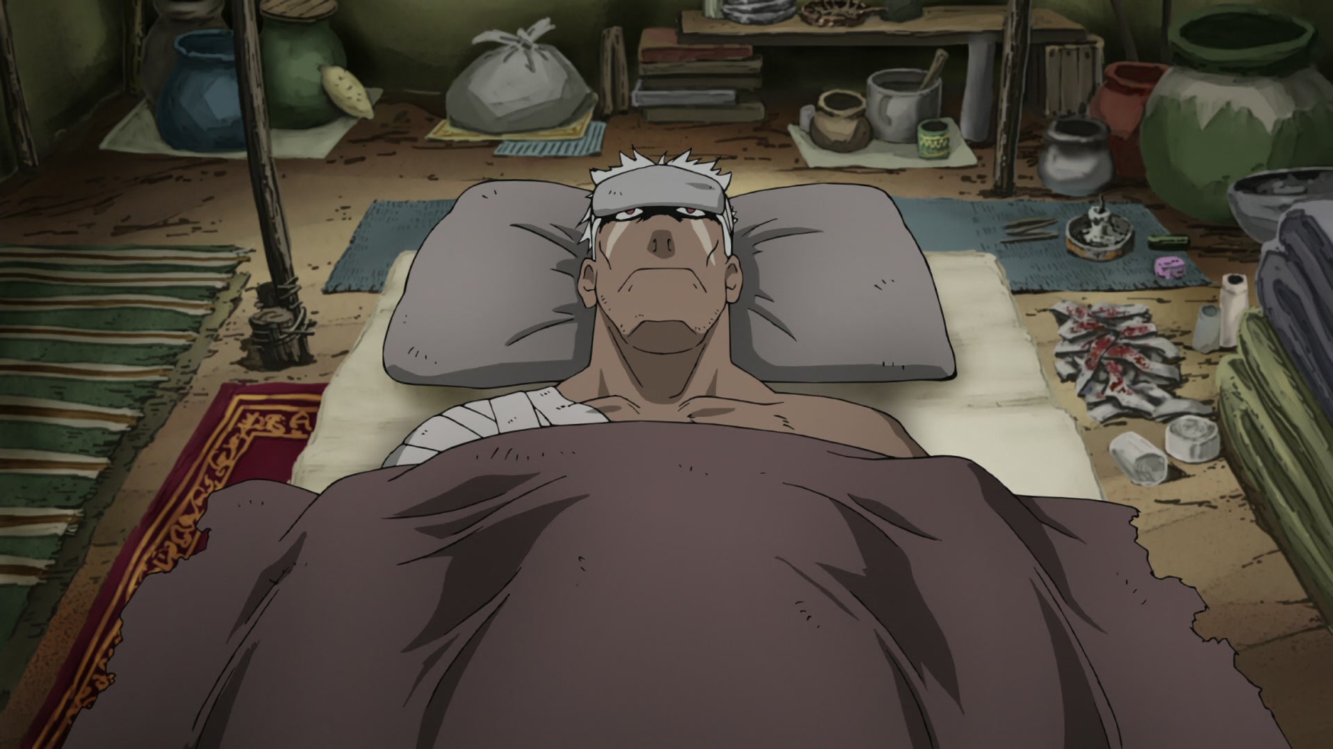 Fullmetal Alchemist: Brotherhood Ep 9: Created Feelings @ 00:21:08