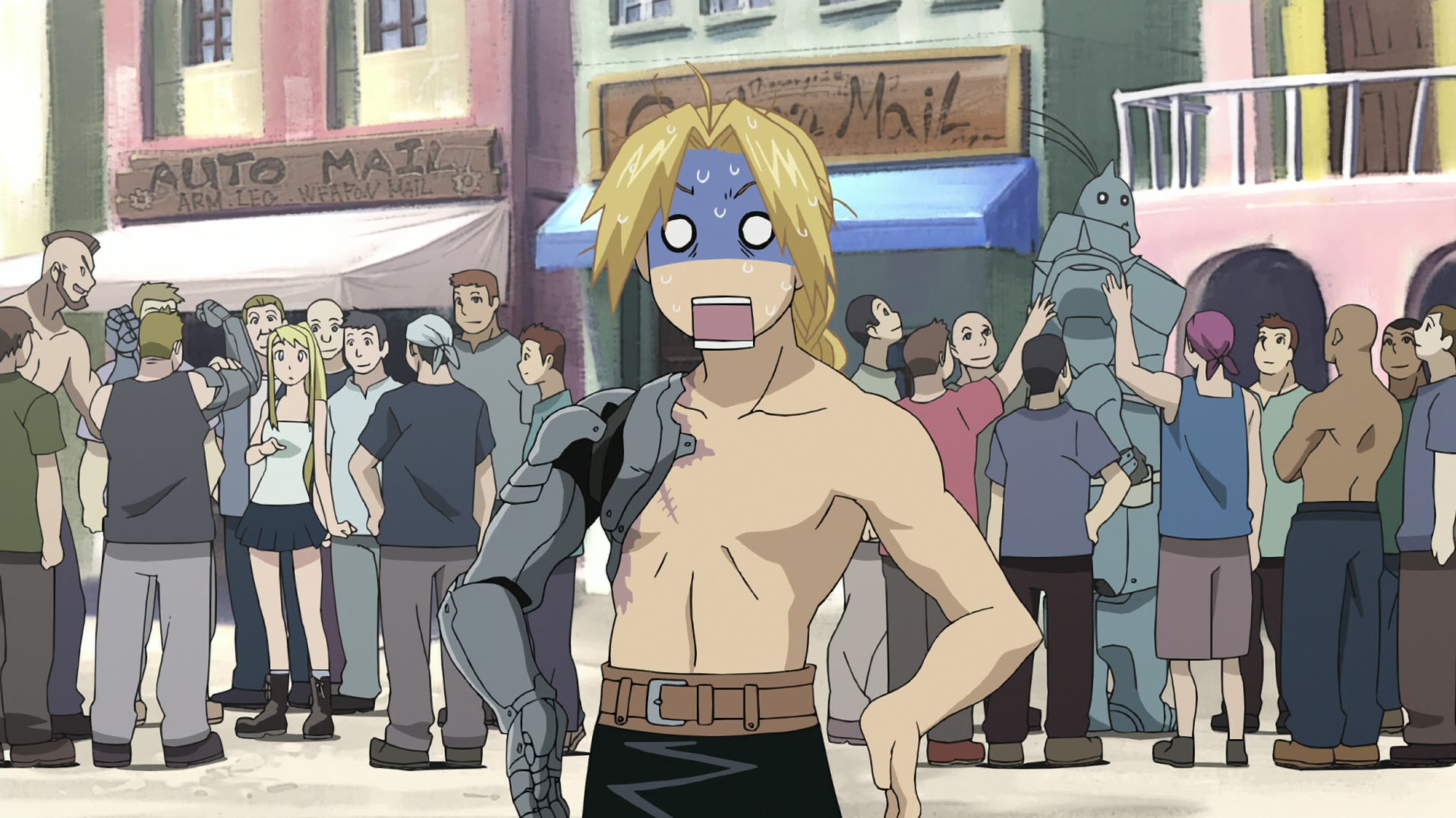 Fullmetal Alchemist: Brotherhood Ep 11: Miracle at Rush Valley @ 00:03:45