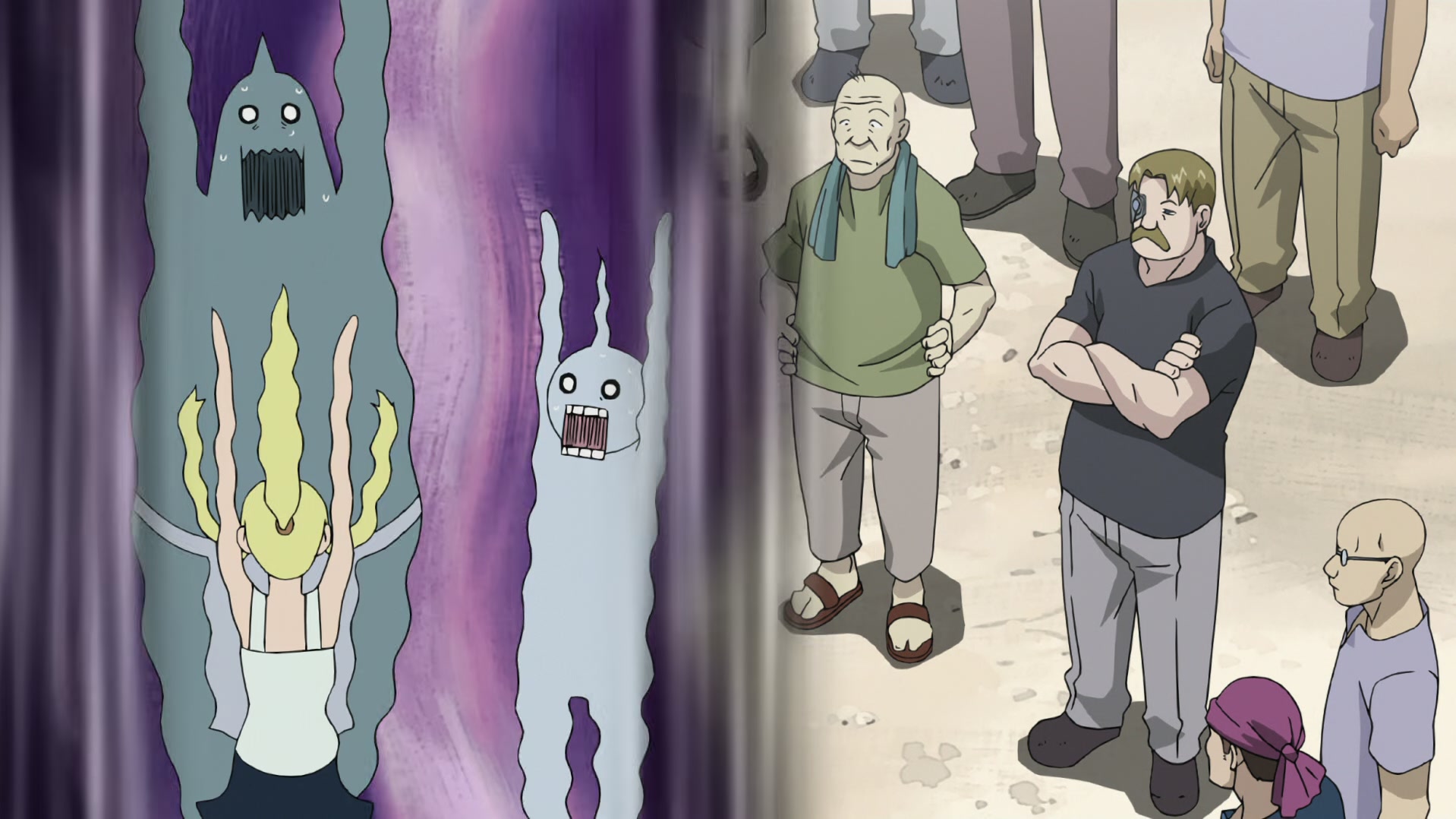 Fullmetal Alchemist: Brotherhood Ep 11: Miracle at Rush Valley @ 00:03:58