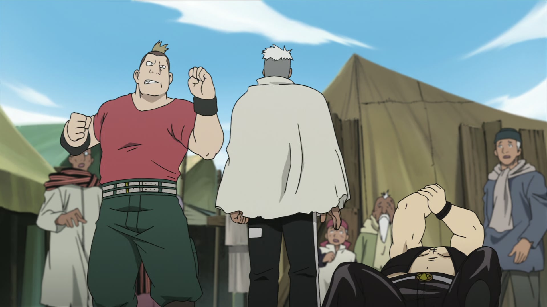 Fullmetal Alchemist: Brotherhood Ep 13: Beasts of Dublith @ 00:07:42
