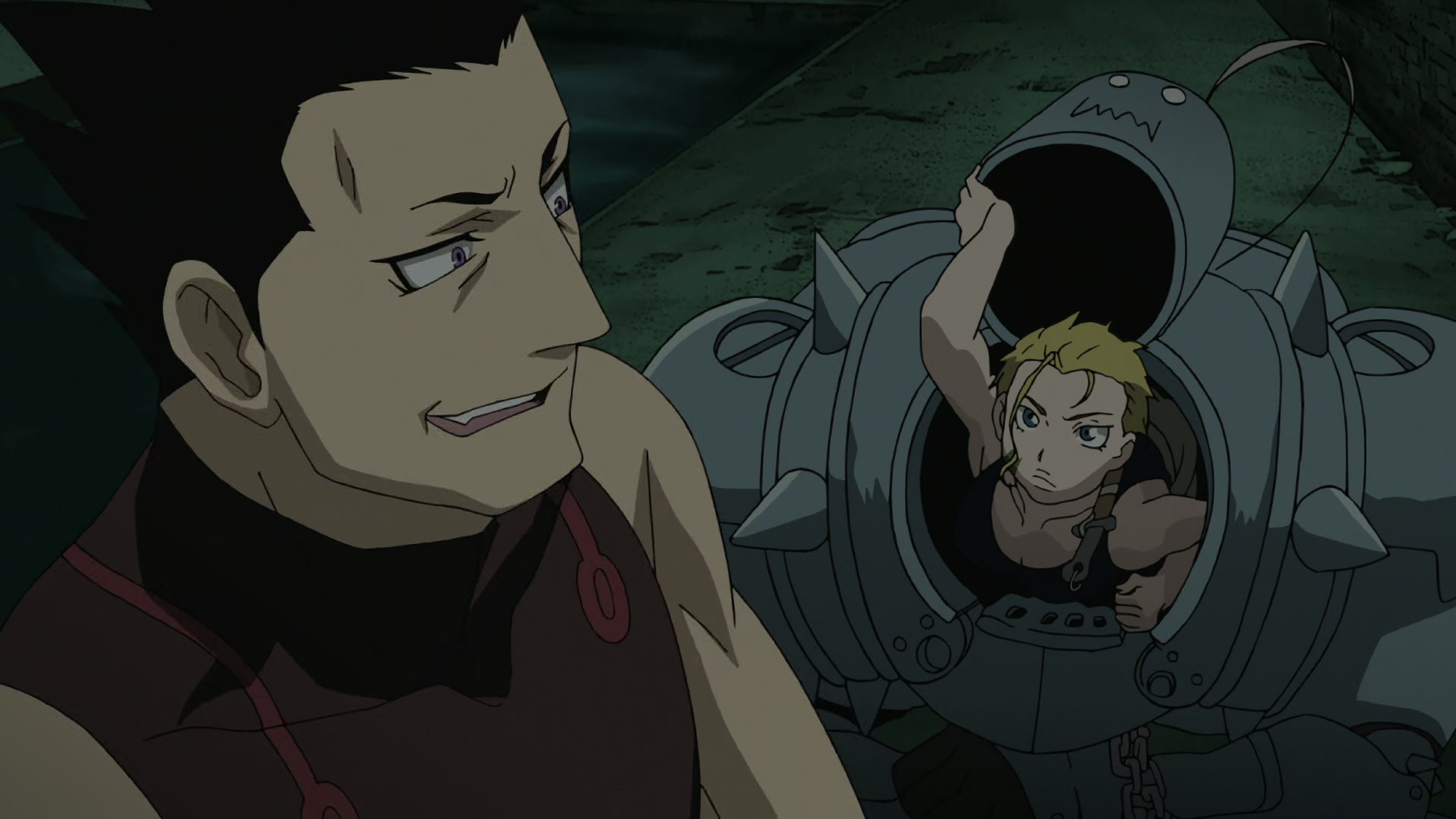 Fullmetal Alchemist: Brotherhood Ep 14: Those Who Lurk Underground @ 00:03:49