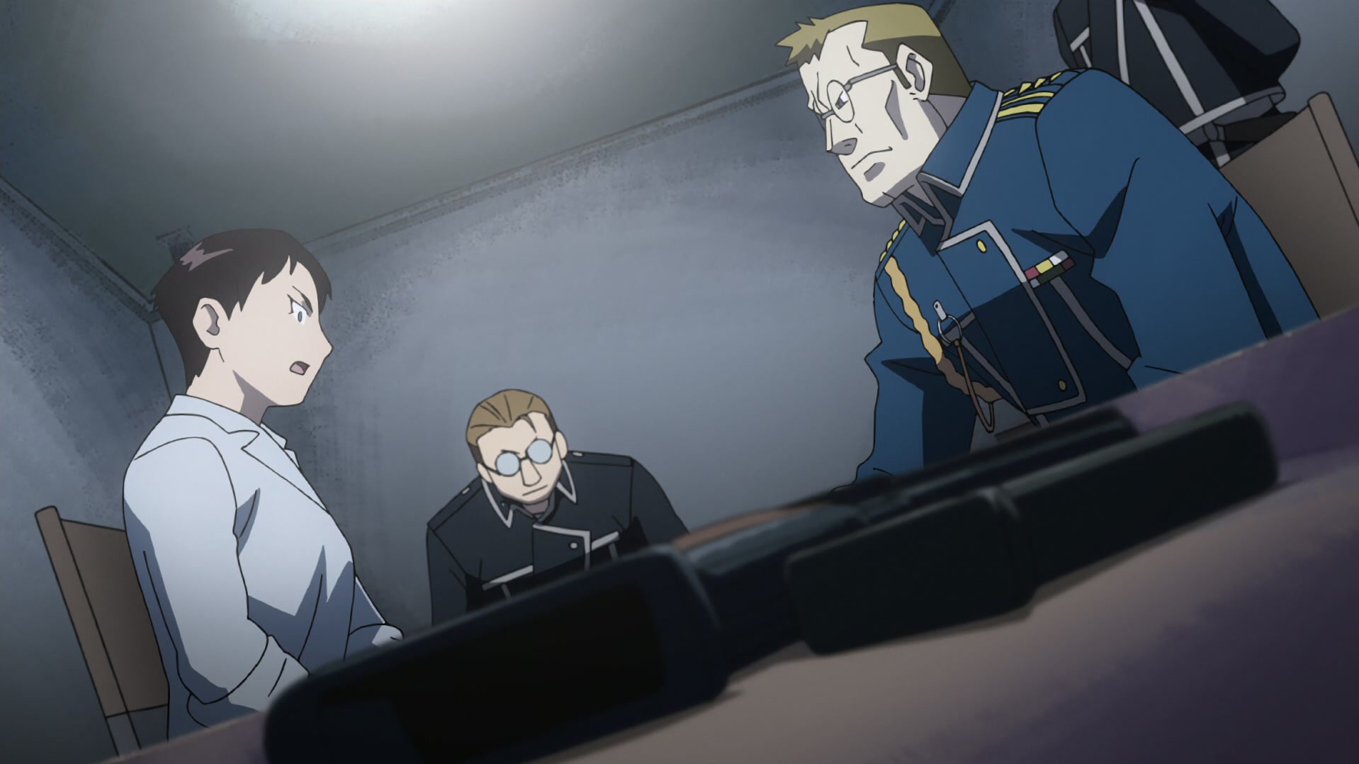 Fullmetal Alchemist: Brotherhood Ep 17: Cold Flame @ 00:02:23