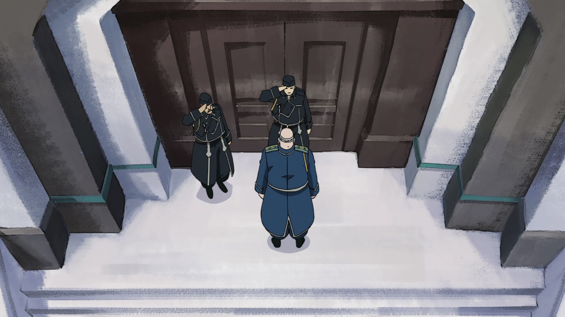 Fullmetal Alchemist: Brotherhood Ep 17: Cold Flame @ 00:03:34