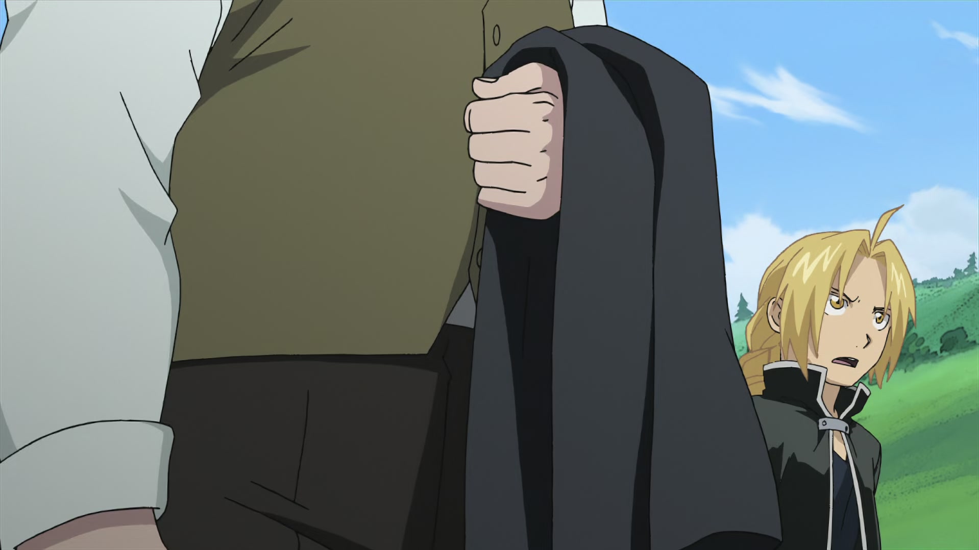 Fullmetal Alchemist: Brotherhood Ep 18: The Arrogant Palm of a Small Human @ 00:01:56