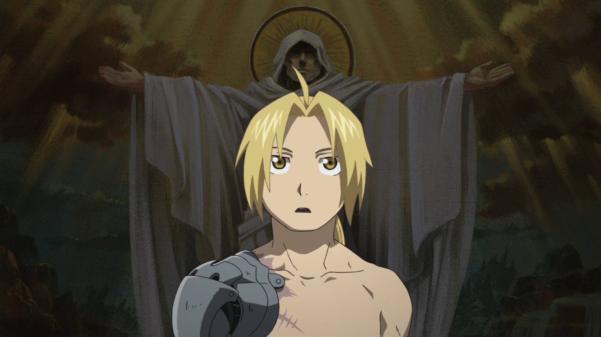 Fullmetal Alchemist: Brotherhood Ep 18: The Arrogant Palm of a Small Human @ 00:03:52