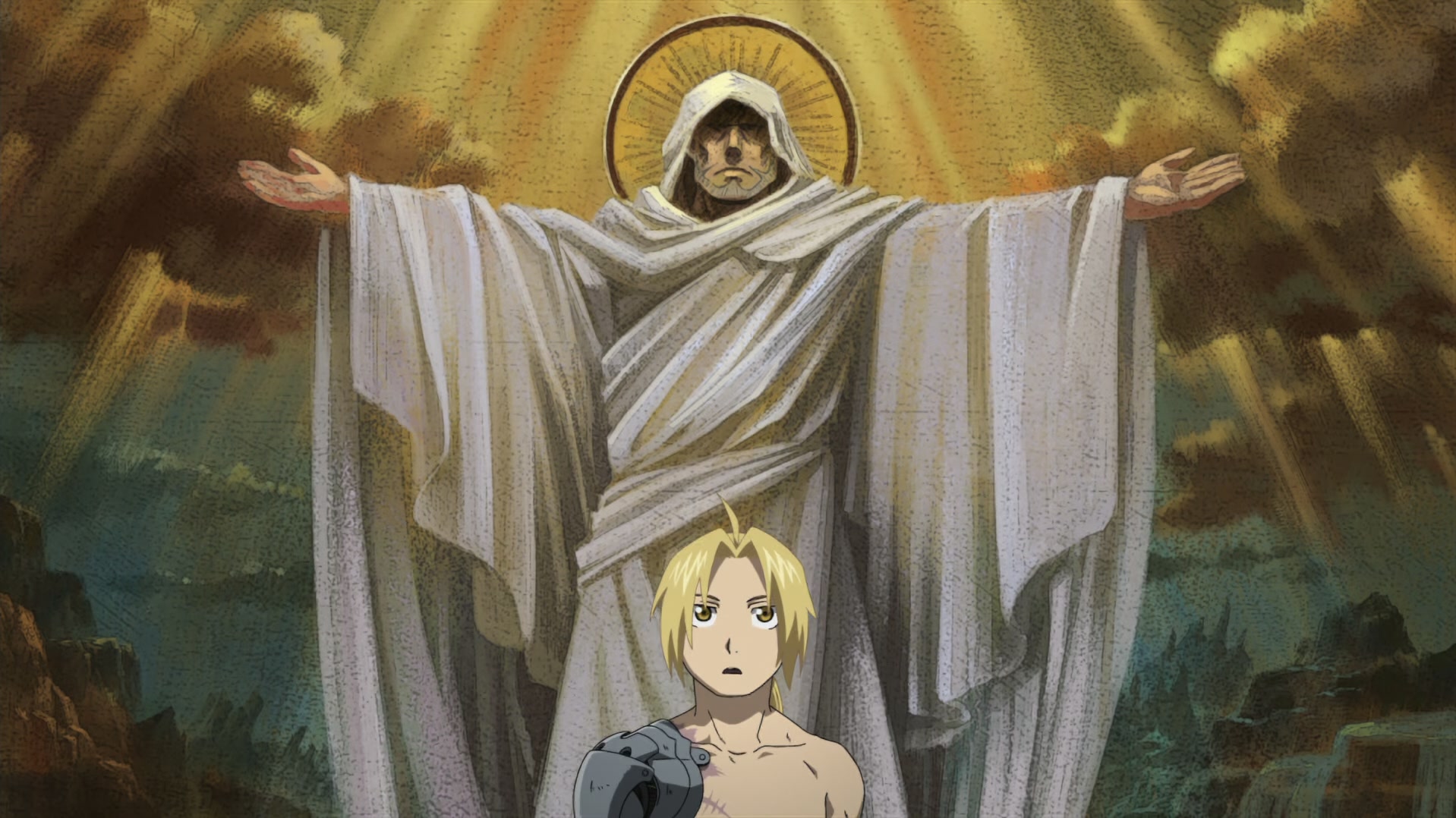 Fullmetal Alchemist: Brotherhood Ep 18: The Arrogant Palm of a Small Human @ 00:03:55