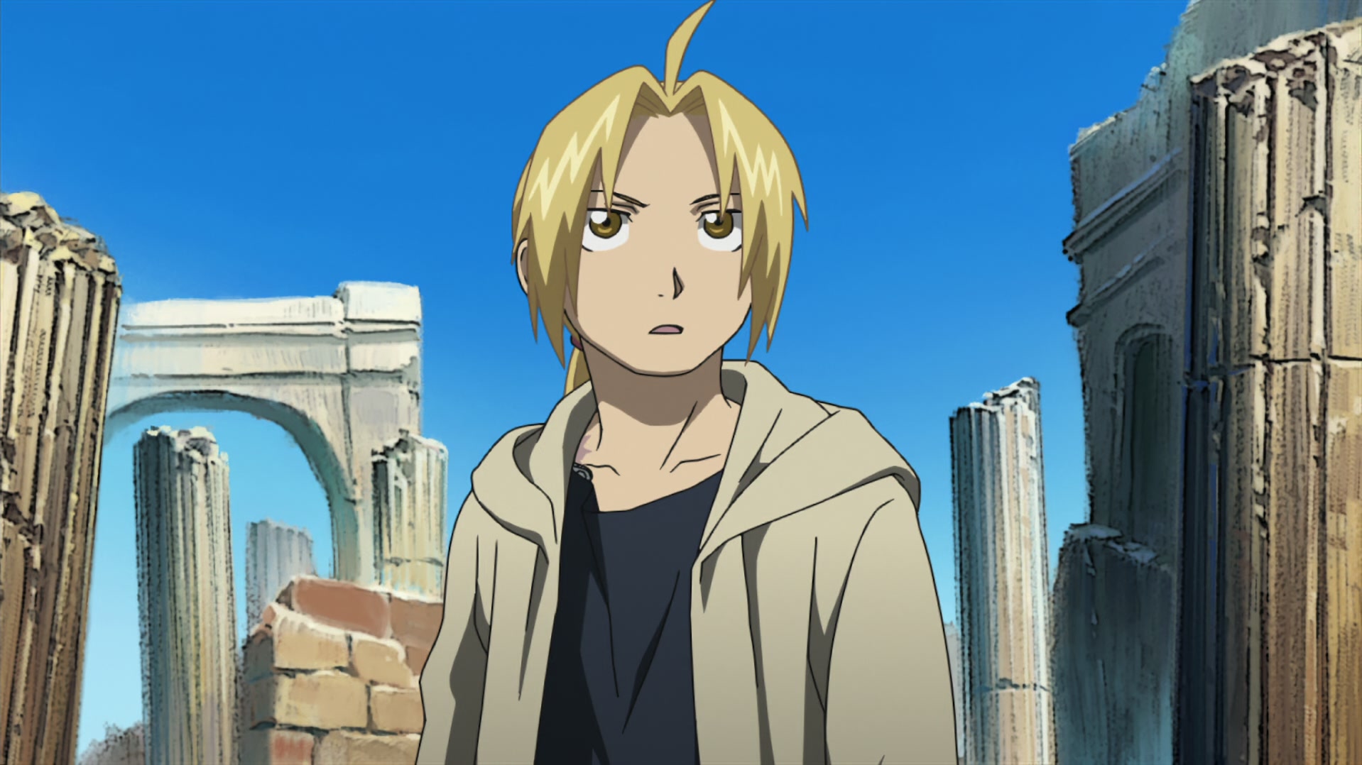 Fullmetal Alchemist: Brotherhood Ep 18: The Arrogant Palm of a Small Human @ 00:05:03