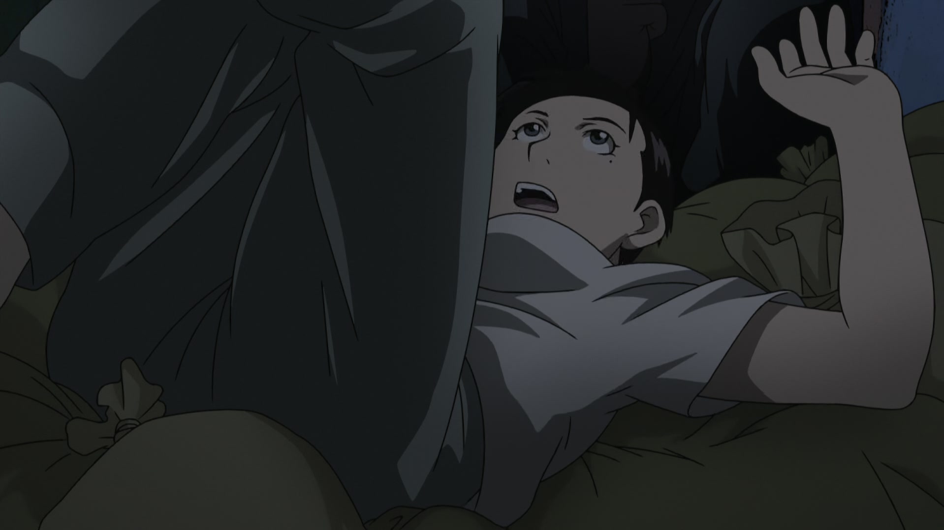 Fullmetal Alchemist: Brotherhood Ep 18: The Arrogant Palm of a Small Human @ 00:08:53