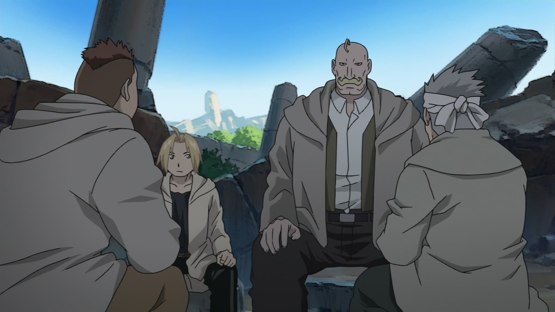 Fullmetal Alchemist: Brotherhood Ep 18: The Arrogant Palm of a Small Human @ 00:09:41